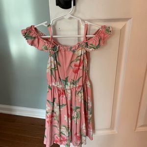 Carters Off Shoulder Toddler Maxi Dress